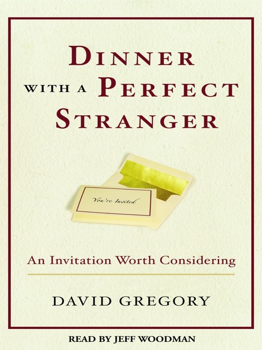 Title details for Dinner With a Perfect Stranger and Day With a Perfect Stranger by David Gregory - Available
